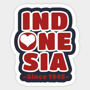 Indonesia Sticker